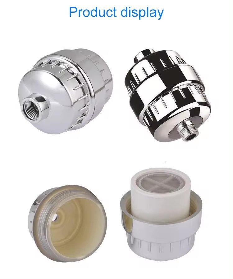 Фильтр для душа многоступенчатый от хлора и металлов (арт. 25-5084856)