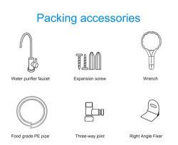 Система очистки воды под мойку 4 ступени обратный осмос (арт. 25-5084928)