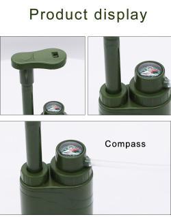 Фильтр для воды портативный ультрафильтрационный туристический (арт. 25-5084948)