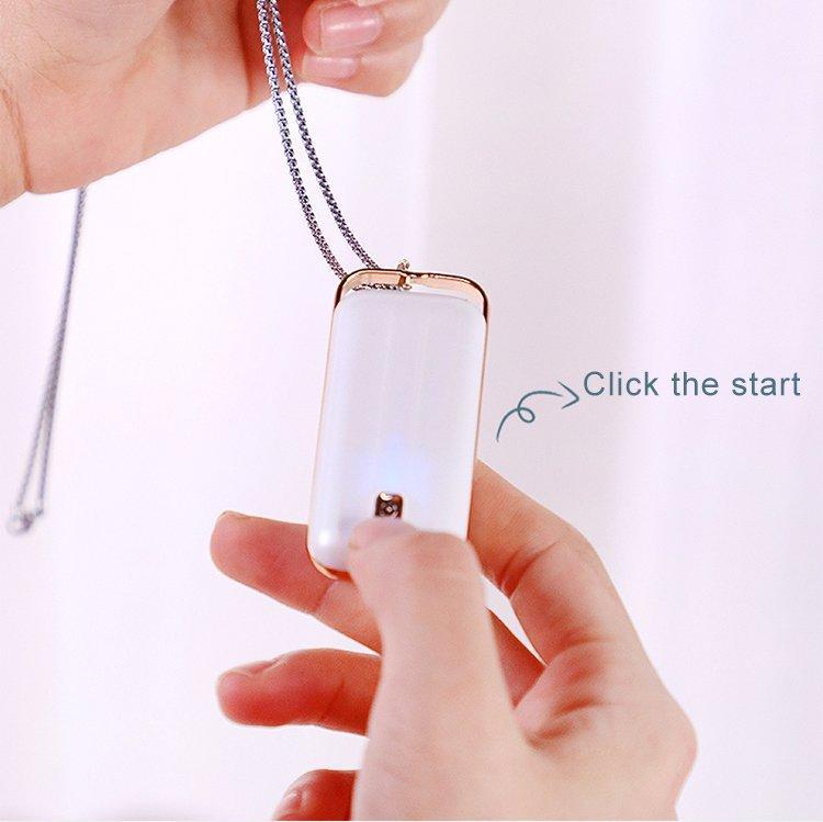 Очиститель воздуха миниатюрный носимый на шею для путешествий (арт. 25-5084960)