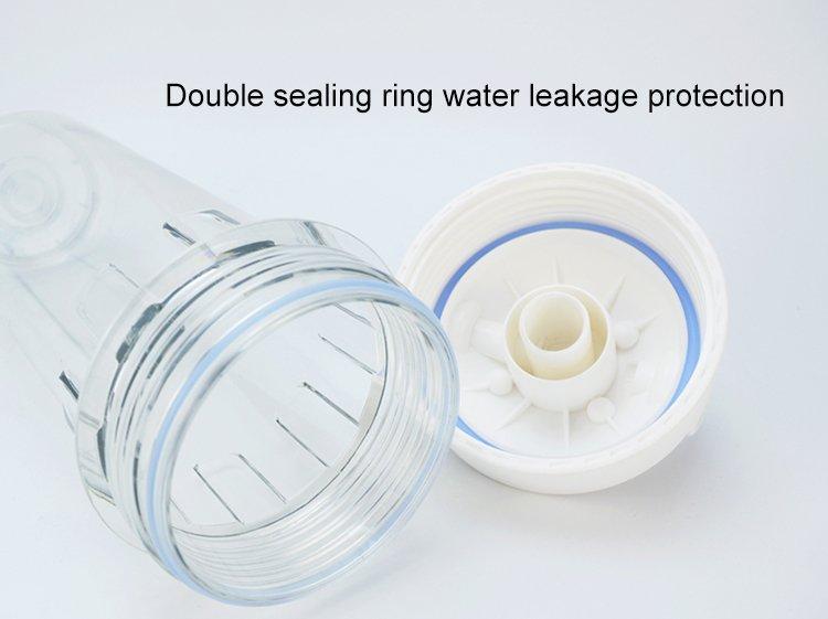 Корпус фильтра прозрачный пластиковый для водоочистки 10 дюймов (арт. 25-5084965)