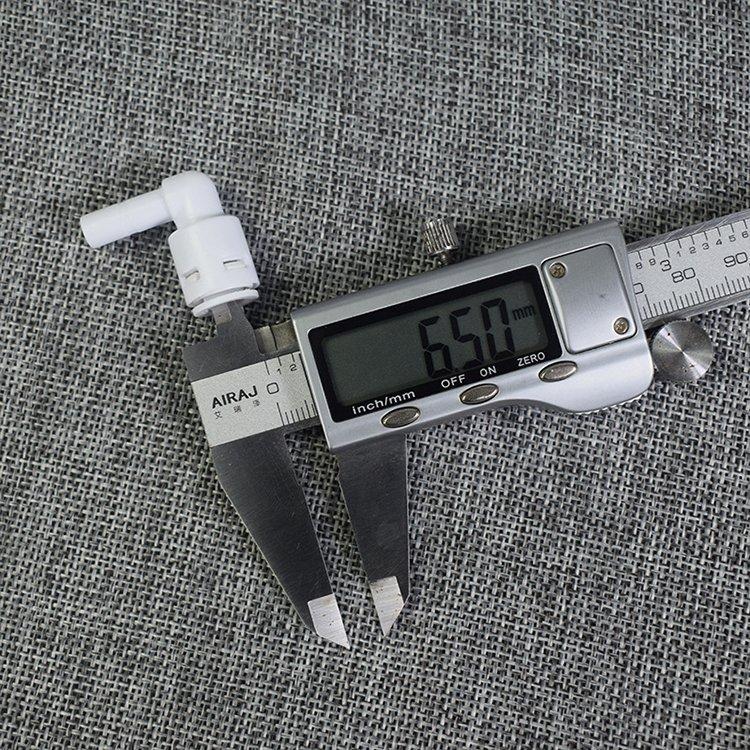 Соединитель угловой пластиковый для водоочистителя быстрый (арт. 25-5084999)