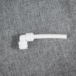 Соединитель угловой пластиковый для очистителя воды белый (арт. 25-5085004)