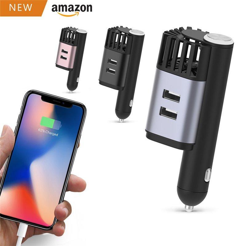 Очиститель воздуха автомобильный мини 12V без фильтра (арт. 25-5085019)