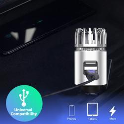 Очиститель воздуха ионизатор автомобильный USB портативный (арт. 25-5085024)