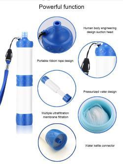 Фильтр для воды портативный мембранный туристический (арт. 25-5085105)