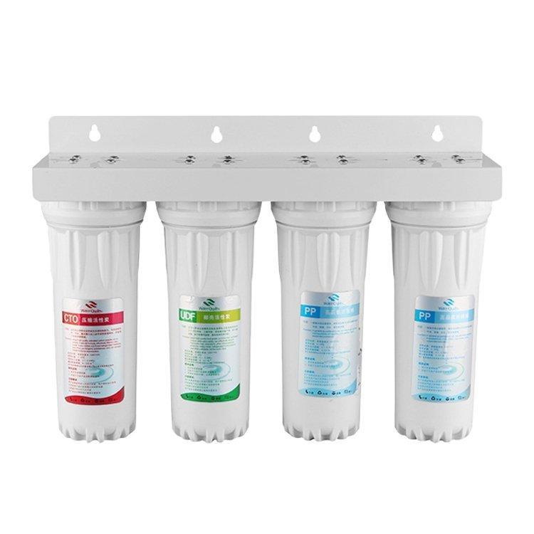 Фильтр для воды четырехступенчатый для дома PP+CTO+UDF (арт. 25-5085115)