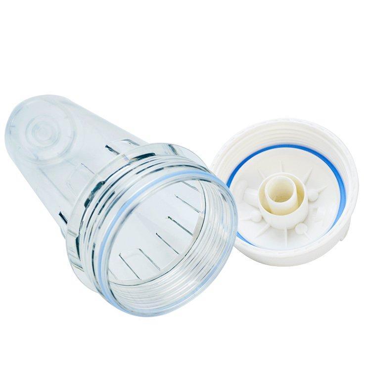 Корпус пластиковый пищевой квадратный 10 дюймов белый/прозрачный (арт. 25-5085117)