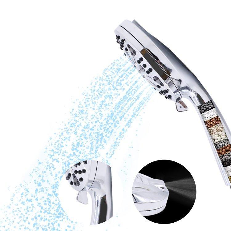 Душевая лейка ионизирующая с массажем и экономией воды (арт. 25-5085121)
