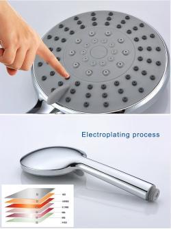 Лейка для душа портативная 5 режимов высокая мощность (арт. 25-5085128)