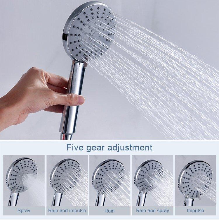 Лейка душевая многофункциональная регулируемая водосберегающая (арт. 25-5085129)