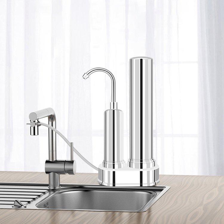 Фильтр для воды настольный из нержавеющей стали 304 моющийся (арт. 25-5085199)