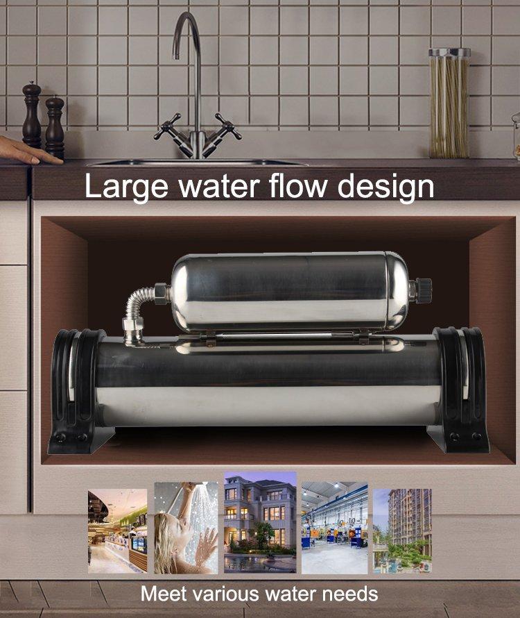 Фильтры для воды угольные UF мембрана нержавеющие двухступенчатые (арт. 25-5085220)