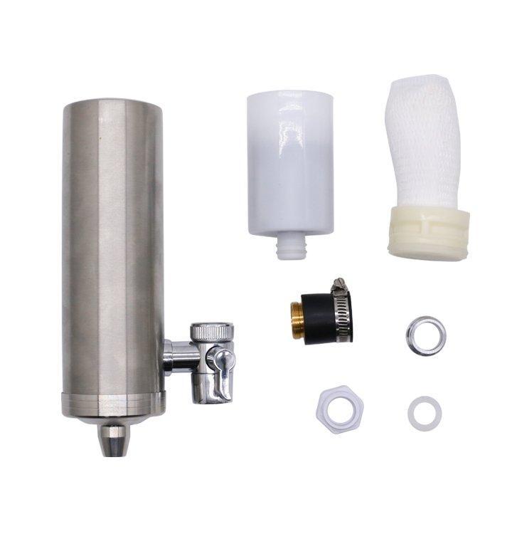 Фильтр для воды кухонный из нержавеющей стали на кран (арт. 25-5085275)