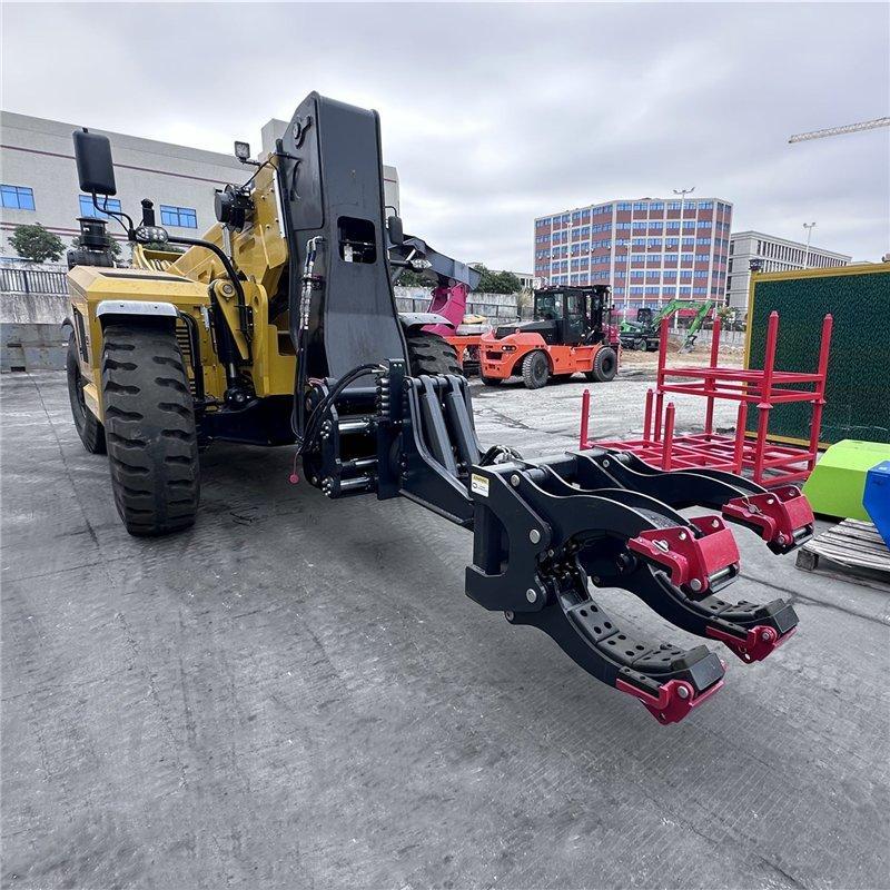 Погрузчик телескопический 20 тонн с цилиндровым захватом дизельный (арт. 25-5085284)