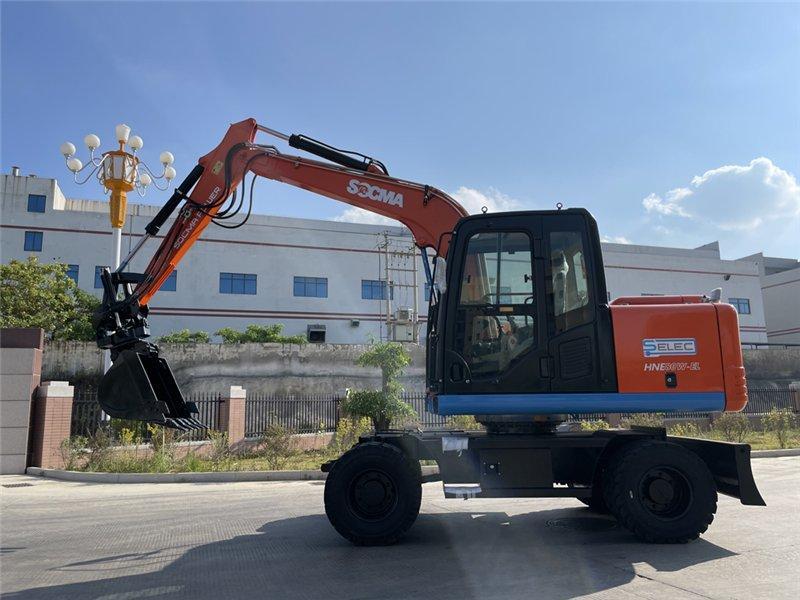 Экскаватор электрический колесный с литий-железным аккумулятором (арт. 25-5085340)