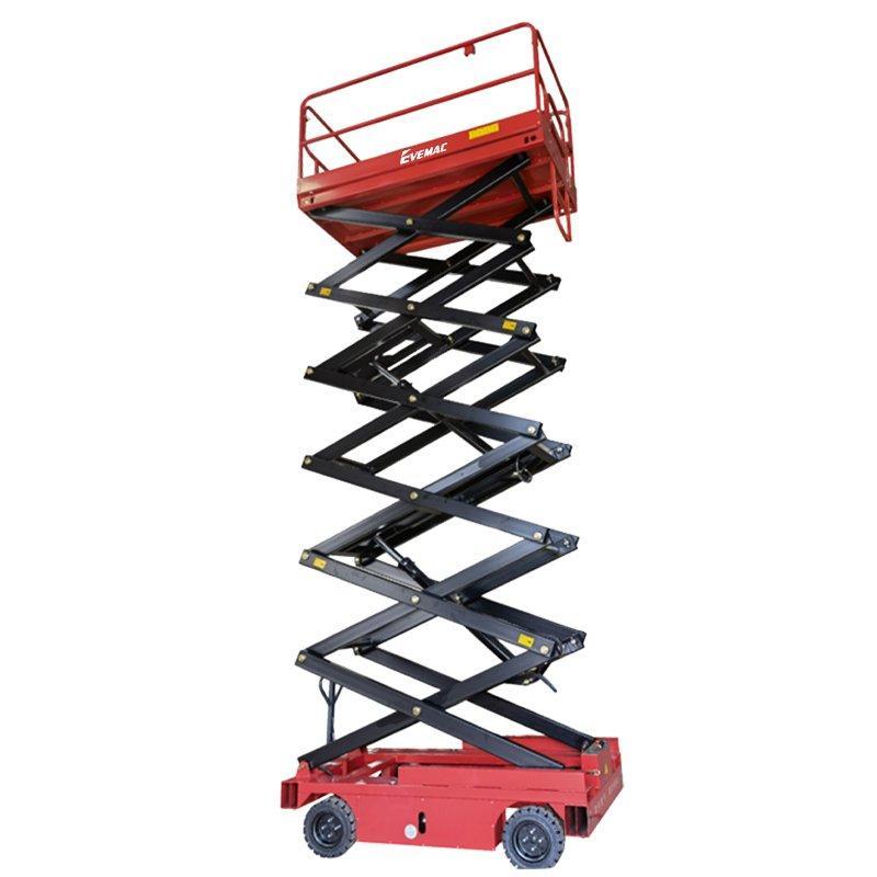 Подъемник электрический ножничный мобильный 8м 10м 14м (арт. 25-5085449)