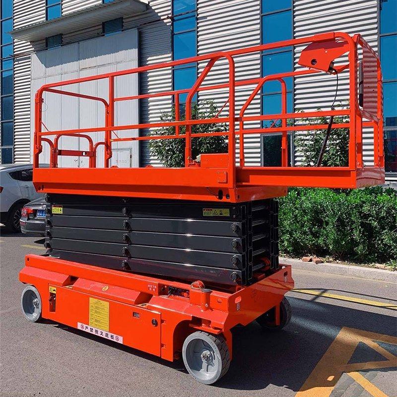 Подъемник ножничный мини электрический грузовой мобильный (арт. 25-5085466)