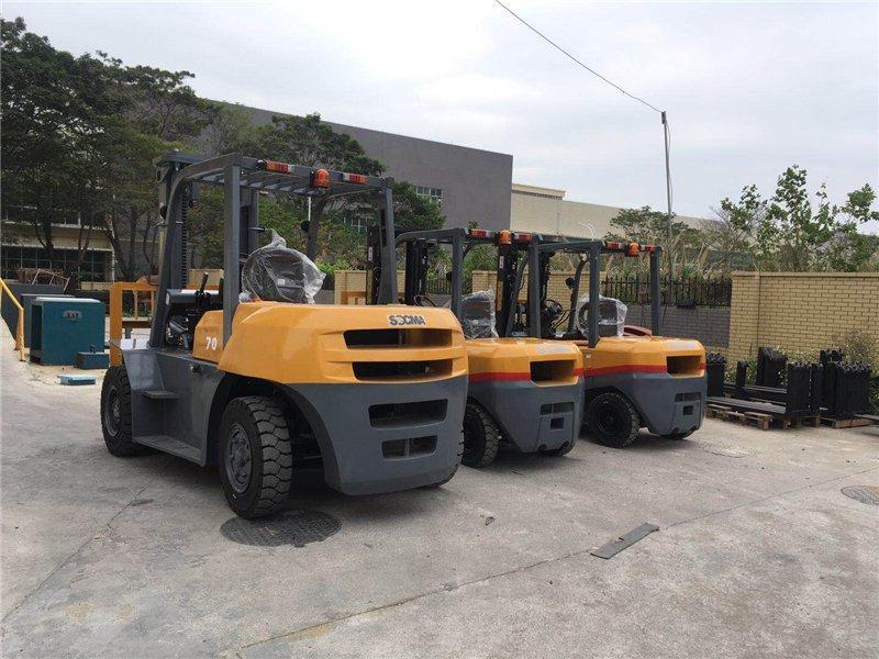 Погрузчик вилочный 3 тонны с двигателем Isuzu C240 новый (арт. 25-5085486)