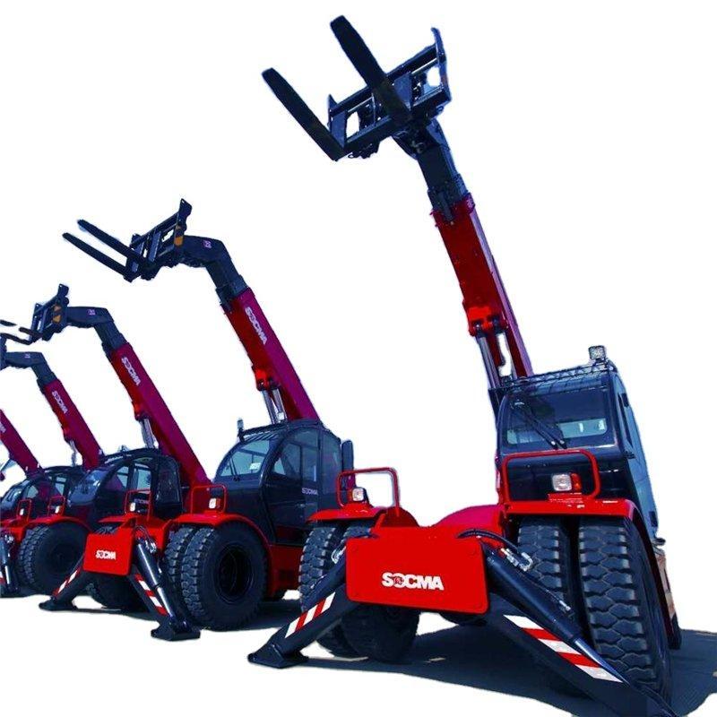 Погрузчик телескопический 8т 4WD с аутригерами HNT80H (арт. 25-5085524)