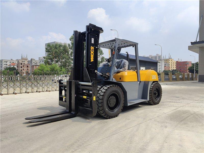 Погрузчик дизельный 10 тонн с боковым сдвигом и высотой подъема 5-6 м (арт. 25-5085528)