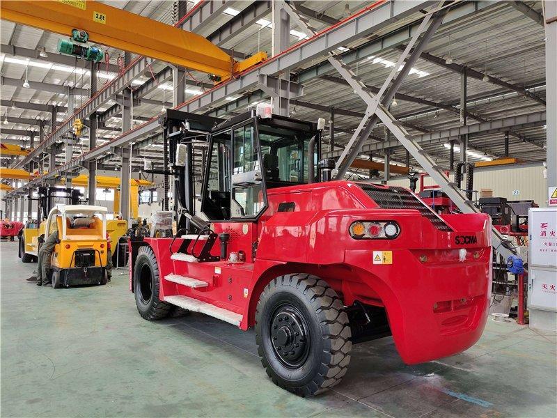 Погрузчик дизельный 12-16 тонн с зажимом для бумаги (арт. 25-5085592)