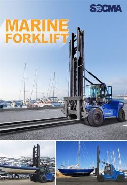 Погрузчик для лодок 20 тонн SOCMA Marina (арт. 25-5085641)