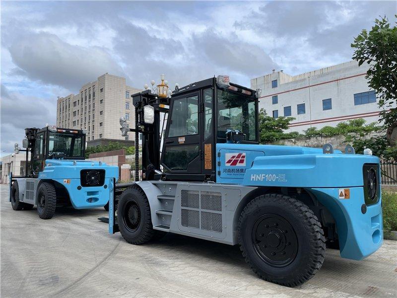 Погрузчик электрический тяжёлый 10 тонн с док-рампой (арт. 25-5085739)