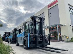 Погрузчик электрический тяжёлый 10 тонн с док-рампой (арт. 25-5085739)