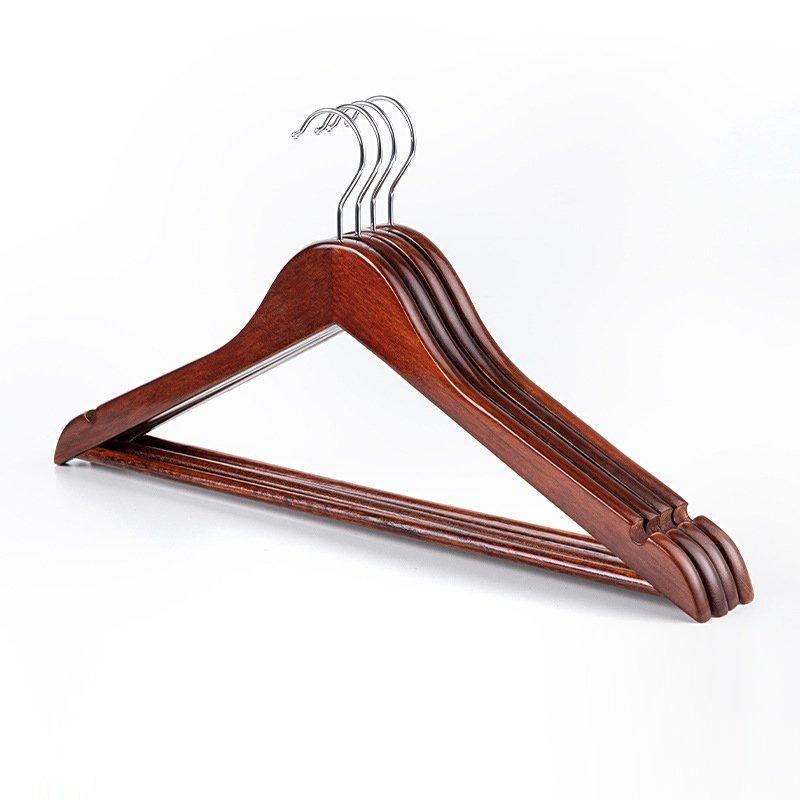 Вешалка деревянная камфорная с клипсами для одежды (арт. 25-5085749)