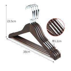 Вешалка деревянная камфорная с клипсами для одежды (арт. 25-5085749)