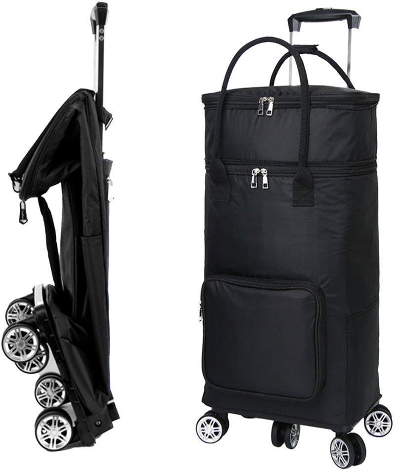 Тележка складная стальная 2-в-1 с изолированной сумкой (арт. 25-5085753)