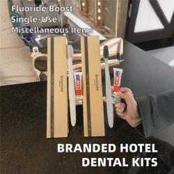 Набор зубной для гостиниц с логотипом одноразовый (арт. 25-5085783)