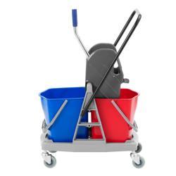 Тележка для отжима швабры с двойным ведром (арт. 25-5085784)