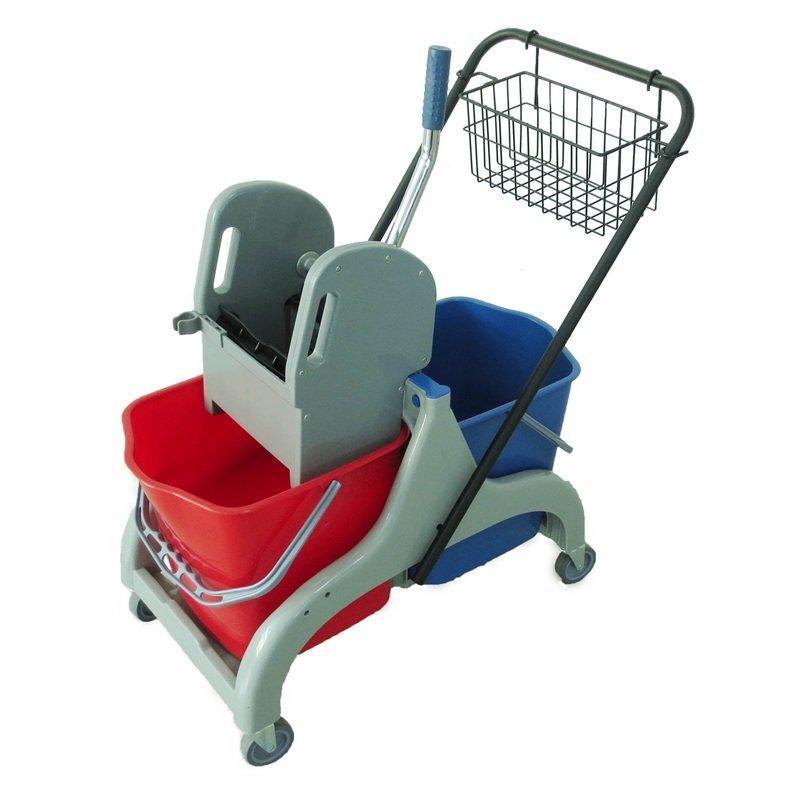 Ведро для швабры пластиковое промышленное с отжимом (арт. 25-5085785)