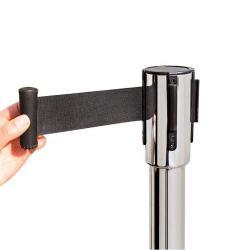 Стойка ограждения с выдвижным ремнем для очередей (арт. 25-5085794)