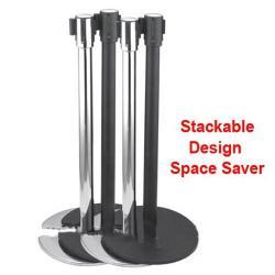 Стойка ограждения с выдвижным ремнем для очередей (арт. 25-5085794)