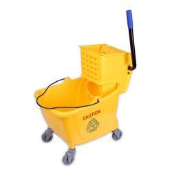 Ведро для отжима с мини-шваброй и тележкой двойное (арт. 25-5085810)