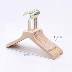 Вешалки деревянные для костюмов прочные и стильные (арт. 25-5085812)