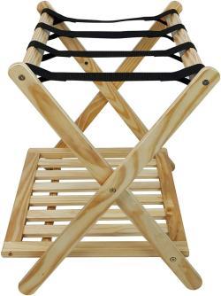 Стойка для чемоданов деревянная складная для спальни (арт. 25-5085816)