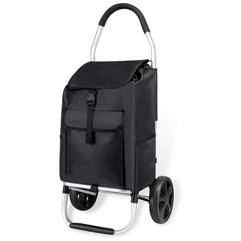 Тележка складная для покупок с сиденьем и ручкой (арт. 25-5085830)