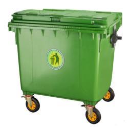 Контейнер для сортировки отходов кухонный пластиковый на колесах (арт. 25-5085831)