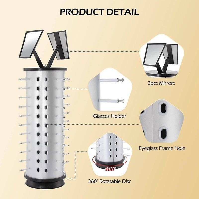 Стойка для очков вращающаяся стильная витрина (арт. 25-5085835)