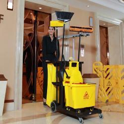 Тележка уборочная складная многофункциональная для отелей (арт. 25-5085847)