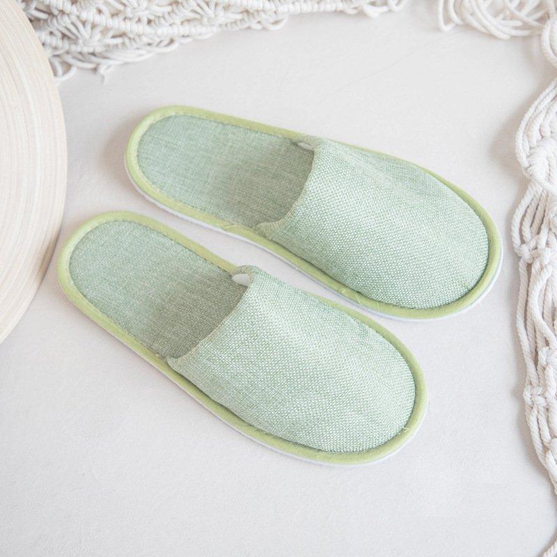 Тапочки одноразовые гостиничные эко комфортные хлопковые (арт. 25-5085873)