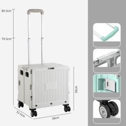 Тележка складная пластиковая мини для покупок (арт. 25-5085893)