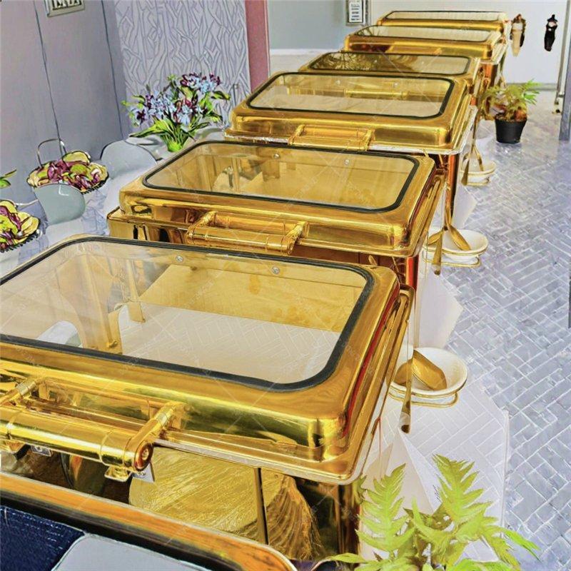 Витрина для подогрева еды электрическая 220В для кейтеринга (арт. 25-5085897)