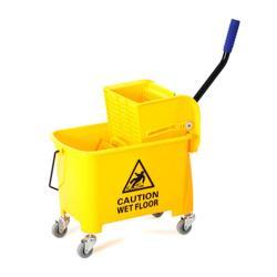 Ведро для уборки с отжимом желтое коммерческое (арт. 25-5085913)
