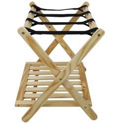 Стойка для багажа деревянная складная устойчивая (арт. 25-5085916)