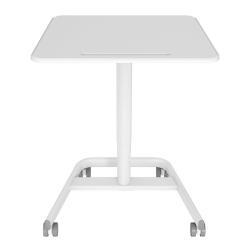 Стол компьютерный мобильный деревянный регулируемый на колесах (арт. 25-5085926)